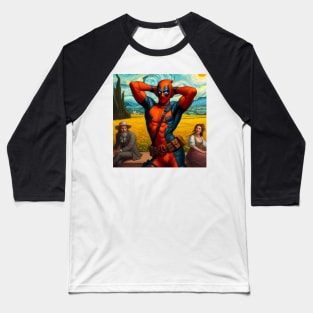 Funny van gogh painting Baseball T-Shirt